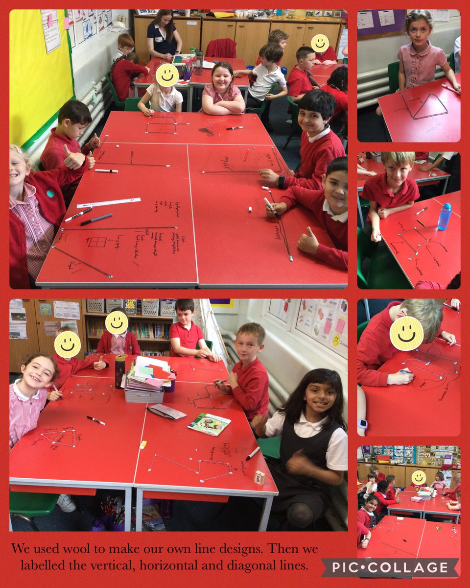 ParkViewPV's tweet photo. 3H have had lots of fun learning about vertical, horizontal and diagonal lines today. We started off with a dance to Kung Fu Fighting - every time Miss Healer said "vertical", "horizontal" or "diagonal", we made a CHOP in that direction. 1/2 #PVMaths https://t.co/MHspPeqbIq