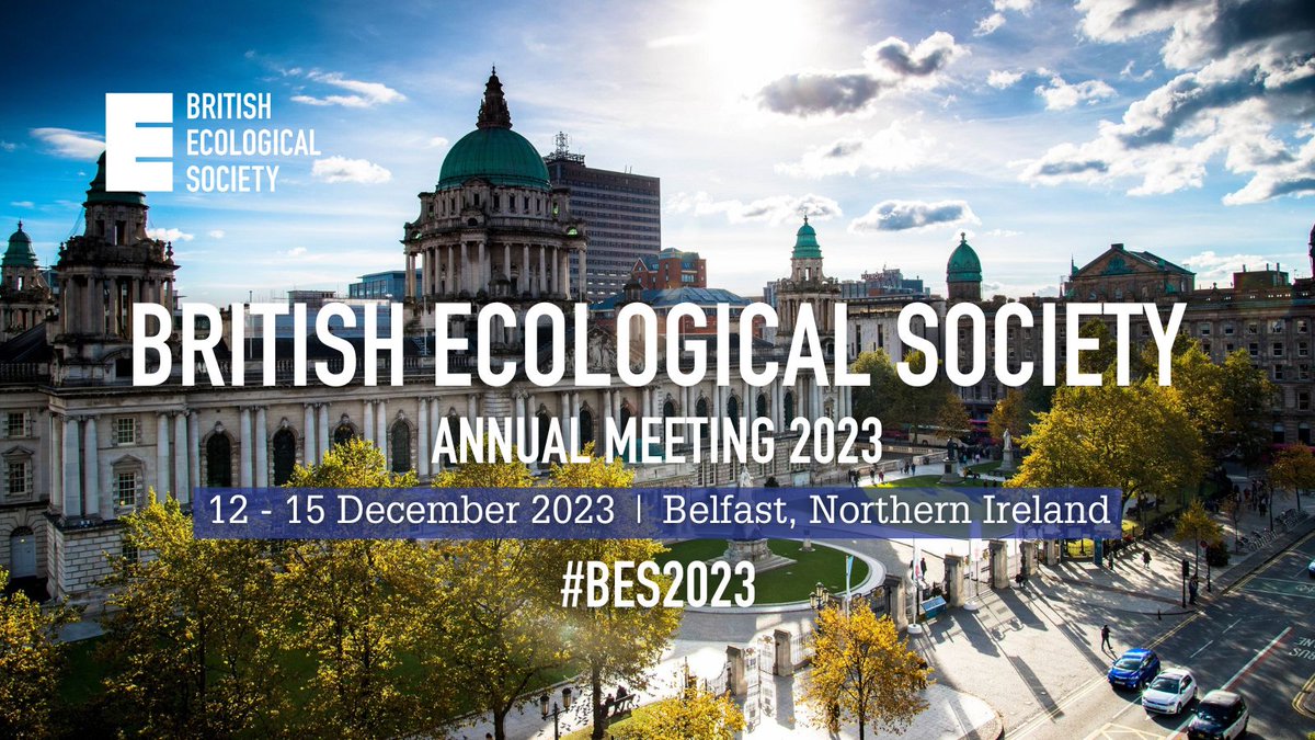 Europe’s largest ecology conference is back with even more on offer for our global community of ecologists to be a part of! 🎉 Registration, abstract submissions, and volunteer applications for #BES2023 are now open 👇🍀 bit.ly/3D9ZPve