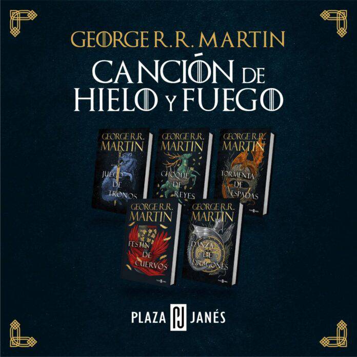 LibreriaMapa's tweet photo. Si eres fan de Juego de Tronos tienes que tener la nueva edición de los cinco primeros libros de la saga. 
.
#libros #libreria #librerias #Badajoz #Caceres #libro #novedades #libros #lectura # librero #libreriamapa #juegodetronos https://t.co/q9TsVCq4si
