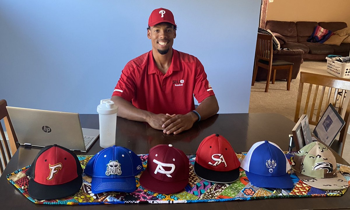 WolverinesPride's tweet photo. Look who got drafted!  Congrats to Avery Owusu-Asiedu, selected 9th round, 283rd overall in the 2023 Major League Baseball Draft by the Philadelphia Phillies! #wolverinespride https://t.co/rKcWTwH9zB