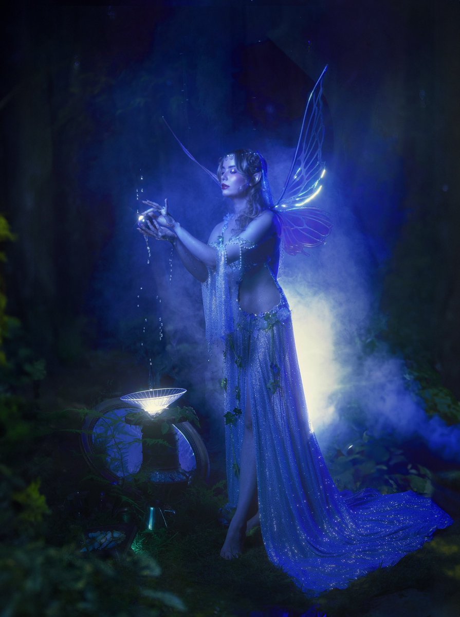 emackelder's tweet photo. The Dewdrop Faerie 💧 https://t.co/3cnnXiGEVX