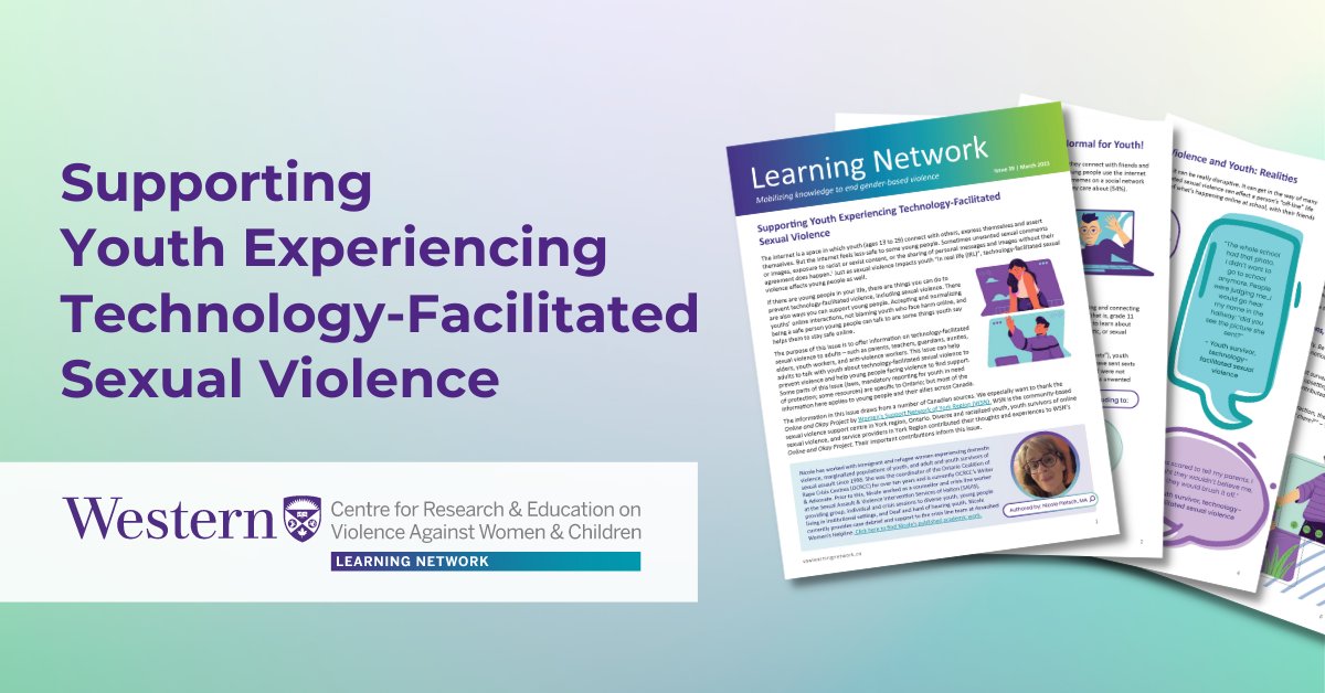📢 Are you a parent, teacher, guardian or youth worker? There are things you can do to prevent and address technology-facilitated violence (TFSV) among youth. ✍️

Download <a href="/LNandKH/">Learning Network (LN) & Knowledge Hub (KH)</a>'s Issue about how to support youth experiencing TFSV. 

🔗bit.ly/44hQQUH
