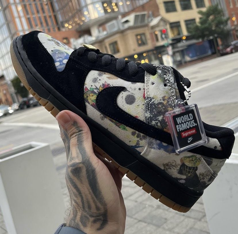 Supreme x Nike SB Dunk High/Low Rammellzee Fall 2023