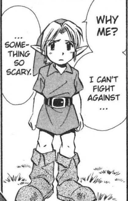 Daily Zelda Manga on X: Artwork from the Ocarina of Time