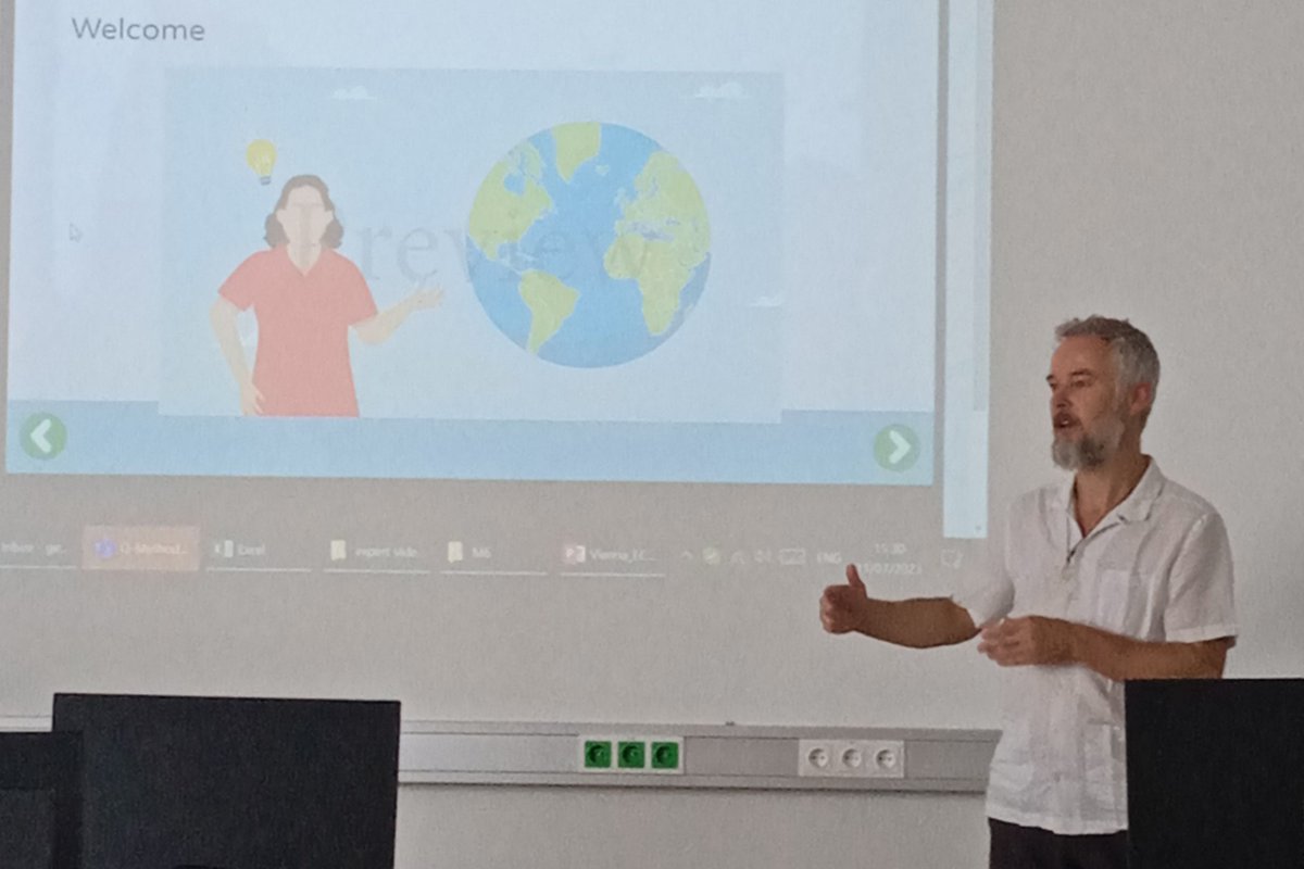 keesvdgeest's tweet image. Excited to present a sneak preview and guided tour of our new #E_Learning course on #HumanMobility in the context of #ClimateChange. Couldn&apos;t think of a better place to share then #ECMN23. We see great possibilities of using the course in combination with classroom teaching.