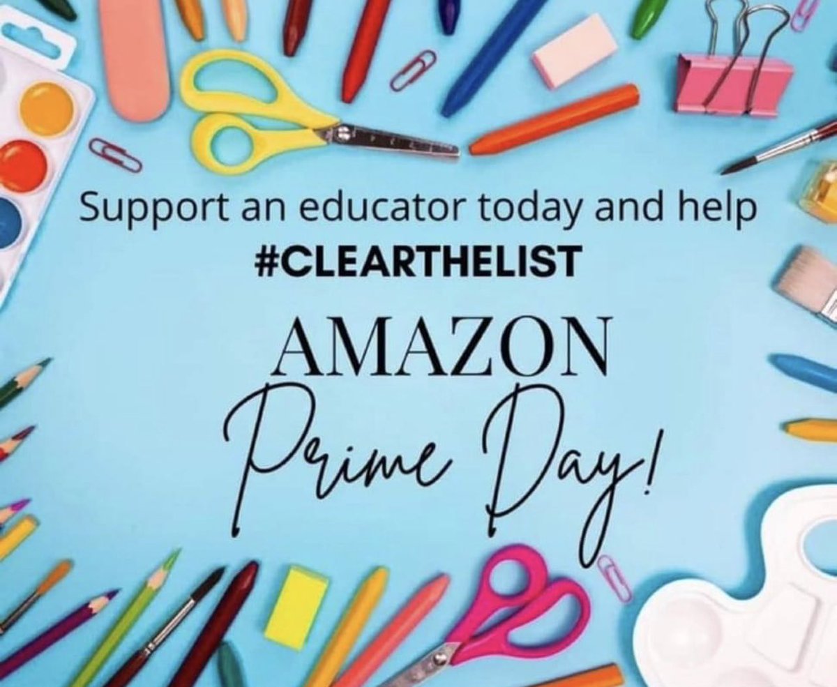 🍎I’m a teacher going on her 27th year and would love your help in clearing my Amazon Wishlist for my students this school year. I teach 5th Grade Math &amp; Science. Anything, big or small, is greatly appreciated. Thank you 🙏🏼 

amazon.com/hz/wishlist/ls…