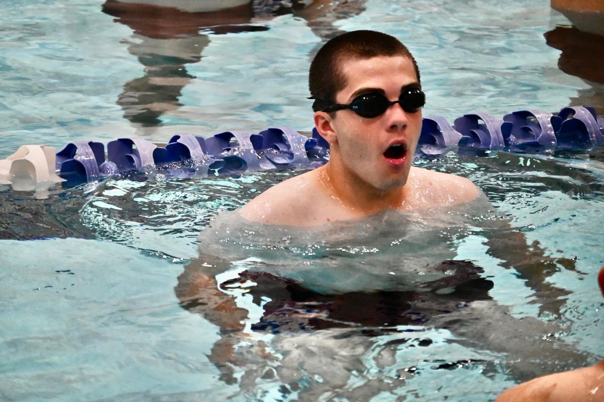Found my favorite Swab doing Survival Swim training .  @phsboysswim