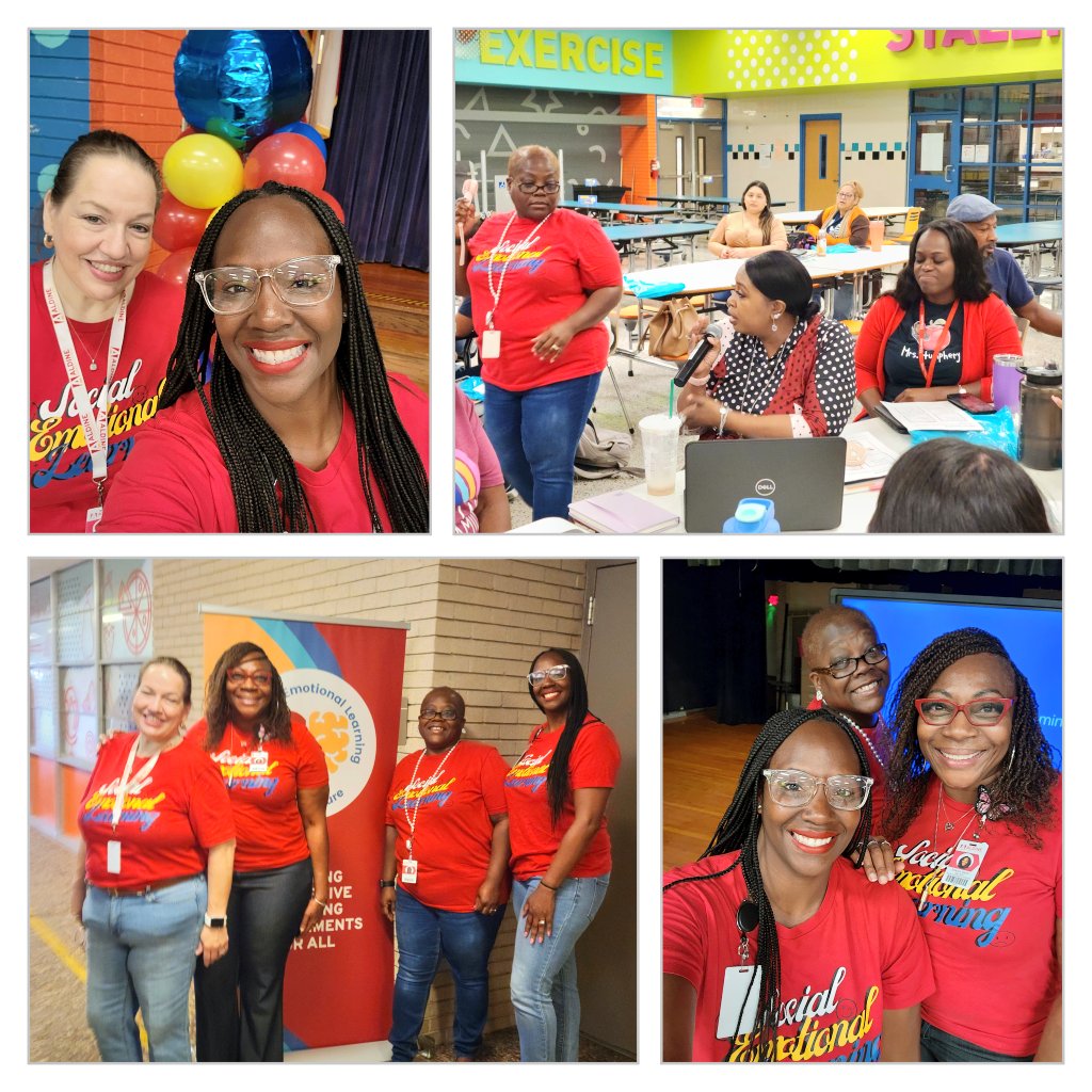 jerlene_gibbs's tweet image. Focusing on Adult Wellness with the ADSY campuses this morning! ❤️💆🏾♀️🎼 Self-care is important, as it helps individuals manage stress, maintain physical and emotional health, and improve their overall well-being #SELAdultwellness @SELCulture_AISD @AldineISD