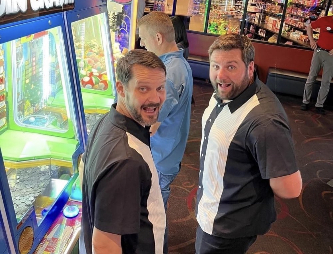 pinstackbowl's tweet image. We see you sneaking into the game room for Half Price Games Tuesday. 
#halfpricegames #arcadefun #pinstackfun