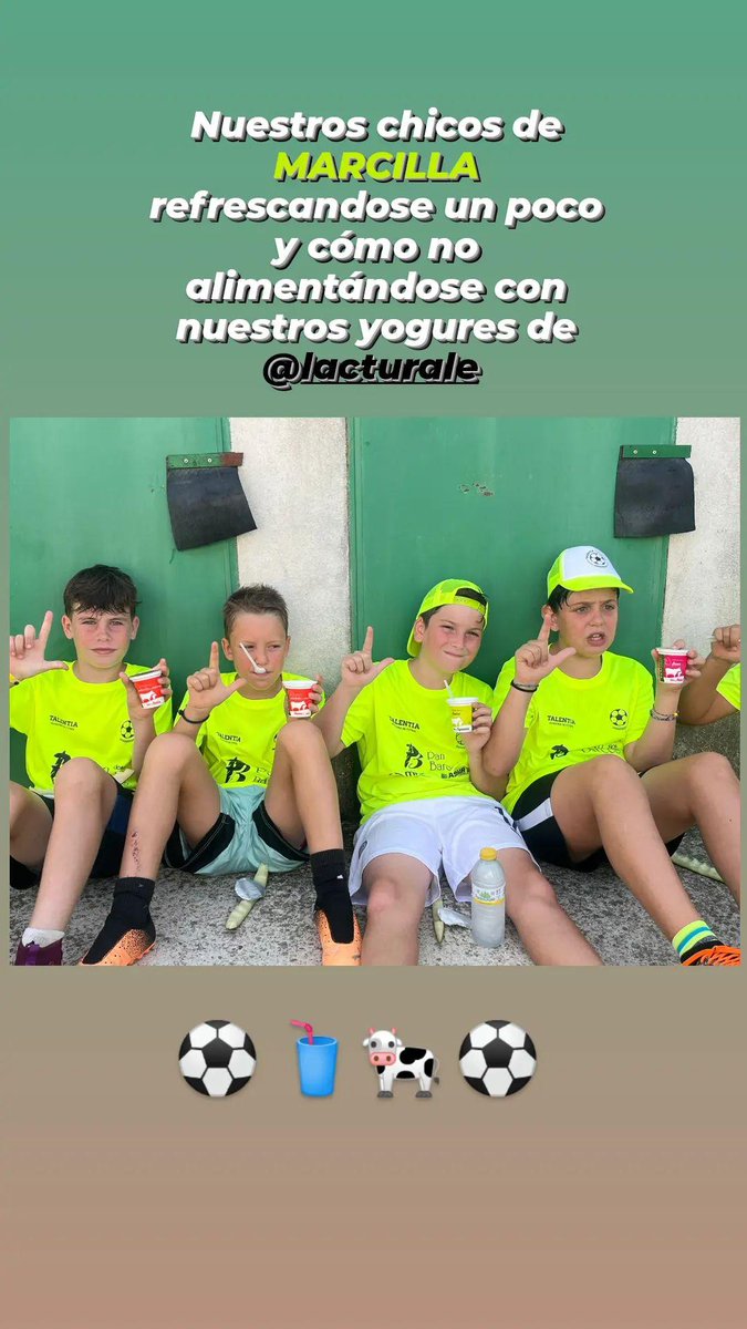 TalentiaFutbol's tweet photo. ⚽ 2° día de campus en MARCILLA 📍 https://t.co/BaujDu1rwe