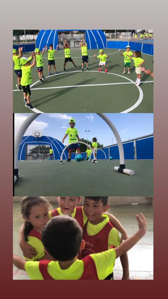 TalentiaFutbol's tweet photo. ⚽ 2° día de campus en FUSTIÑANA 📍 https://t.co/s347piWbq7