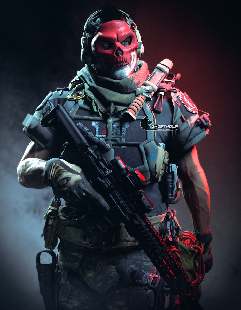 loneghostwolf88's tweet image. Soap - Red team 
#MWII #CodSoap #CallofDuty #3DRender