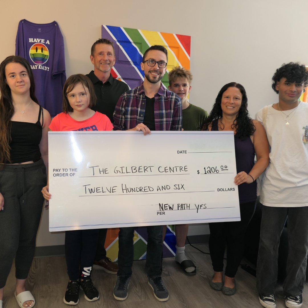 New Path YFS (@newpathyfs) on Twitter photo A big thank you to our youth who organized and led an incredible community BBQ. We raised over $1200 to support 2S-LGBTQ+ programs at the <a href="/gilbertcentre/">The Gilbert Centre</a>. New Path is proud to celebrate diversity in our community during pride month and every day! #Pride #loveislove #equality A big thank you to our youth who organized and led an incredible community BBQ. We raised over $1200 to support 2S-LGBTQ+ programs at the <a href="/gilbertcentre/">The Gilbert Centre</a>. New Path is proud to celebrate diversity in our community during pride month and every day! #Pride #loveislove #equality