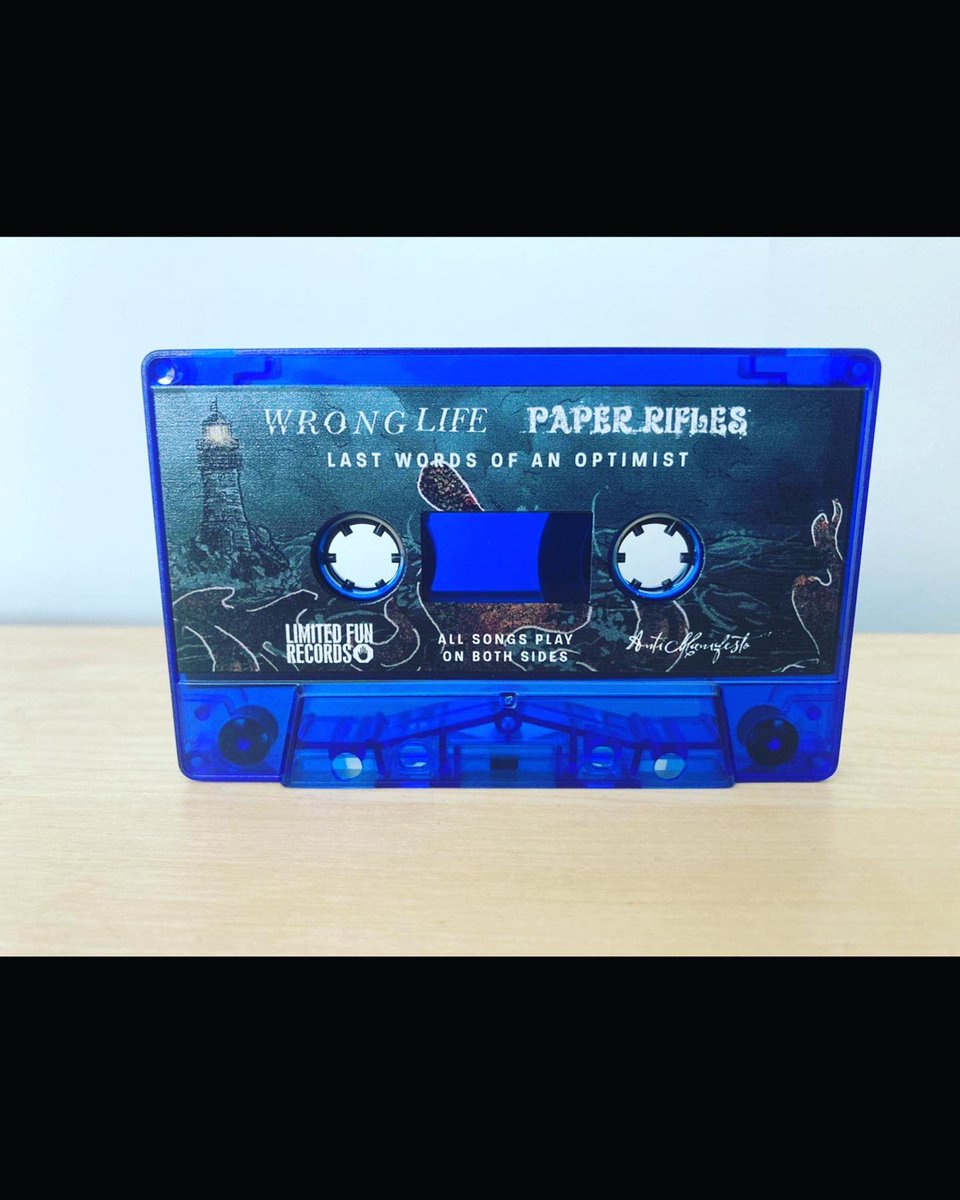PaperRifles's tweet photo. Have you preordered our split with @wronglifemusic yet?
#cassette #tape #newmusic #splitsingle #respecttheformat https://t.co/93KcSiTeGK