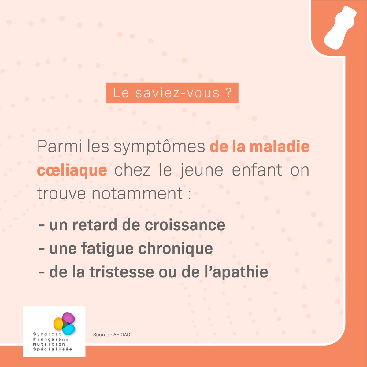 Enfants #sansgluten : quels conseils ? 👨‍👩‍👧‍👦
Le diagnostic de maladie #cœliaque d'un enfant peut profondément bouleverser la vie de sa famille
 👉 <a href="/CcileGleize/">Cécile Gleize</a>, fondatrice de <a href="/BecauseGus/">Because Gus</a>, a publié un ouvrage pour aider les #parents à mieux appréhender ce qui arrive à leur enfant