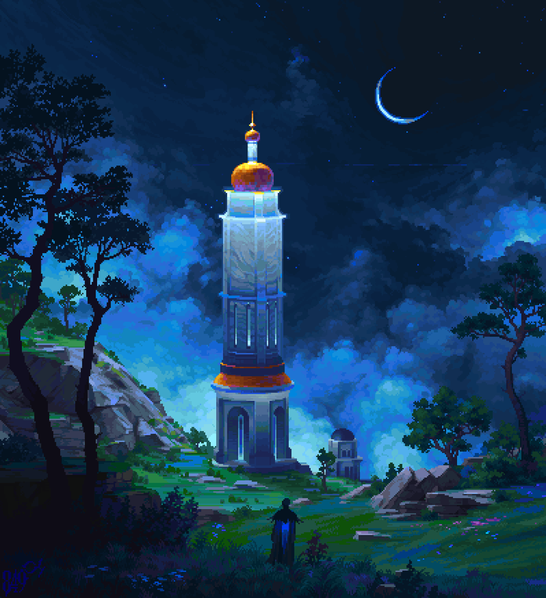 8o1y_ra's tweet photo. #PortfolioDay 
My name is Valerii Kim and I am a pixel artist warlock🦇🩸 https://t.co/baBEEwxd0u