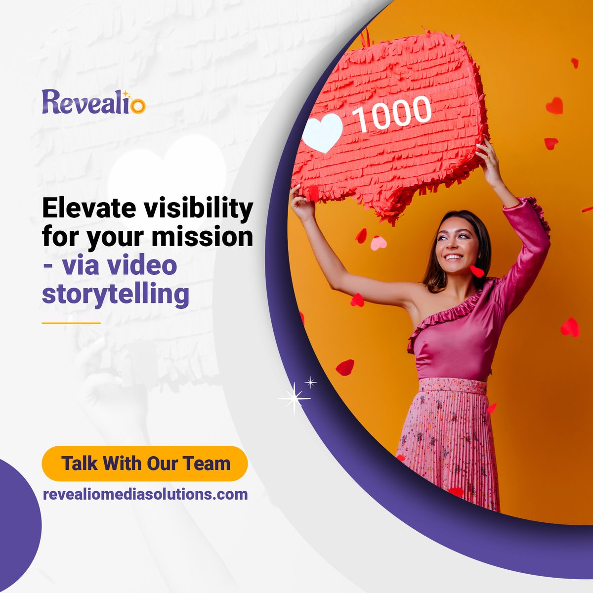Elevate visibility for your mission with REVEALiO’s captivating short videos!

Talk with our team to get more info.

#video #story #videostorytelling #smallbusinessvideo #nonprofitvideo #purposedriven #innovativestorytelling #revealio #storytelling #shortformvideo