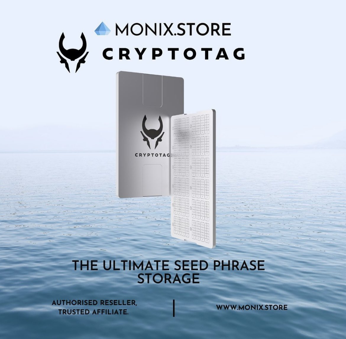 monixdotstore's tweet image. The KING of seed phrase storage! Cryptotag Zeus Starter Kit!

Made of the highest grade titanium, it is resistant to corrosion, heat, and high pressure, making it premium choice in seed phrase protection 🔥

Shop now at Monix.Store

@cryptotag #cryptotag #seedphrase