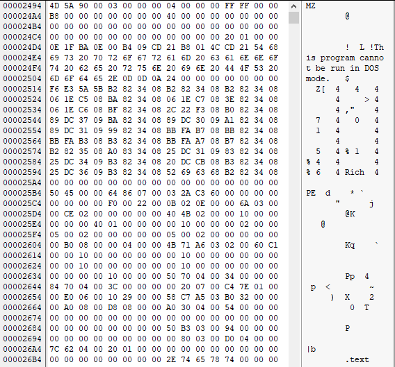 vmovupd's tweet photo. #cstealer
Extream hack installer.exe — trojan which disguises itself as a CS:GO cheat. It contains two binaries in the resources: SFX archive (named A1) and compiled python executable (named A2).
51334e2f73f7c8bb97997a393449c63b3255197ce1c149230da52231f440f040 https://t.co/VC3tEQzNrx
