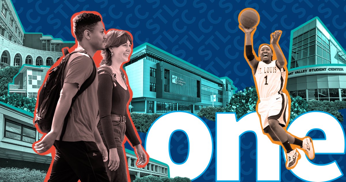 At STLCC, one is not just a number, it represents a community. 💙 We are one, and that's why STLCC is moving from separate Twitter accounts to one. Make sure to follow the main page for all the latest news on our campuses: <a href="/STLCC/">St. Louis Community College</a>.