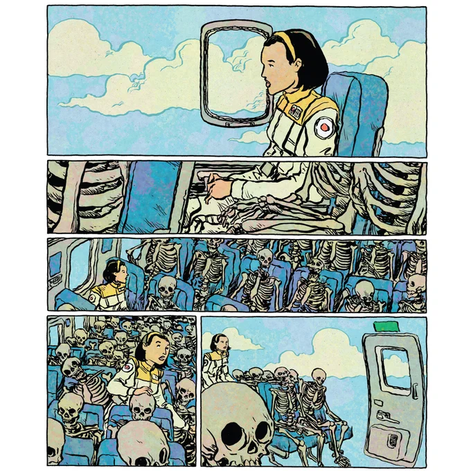 Some of my favorite bits from ARCA, which just came out today! From @IDWPublishing  written by @van_jensen  with art by myself and colors by Patricio Delpeche.