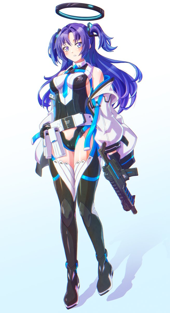 ユウカ「#ブルーアーカイブ #ブルアカイラスト部 #早瀬ユウカ 」|伊吹さくら(Skeb募集中)のイラスト