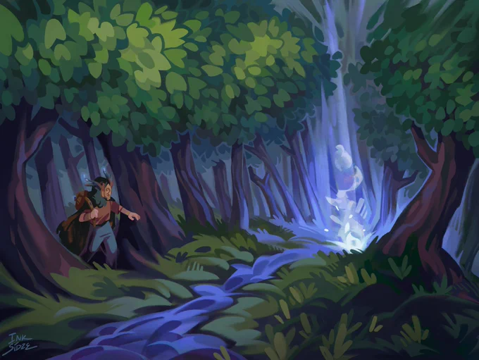 hi #PortfolioDay :) I'm an artist from Singapore who loves drawing backgrounds and illustrations. Currently looking for gigs/full-time work!   : artstation.com/inkblotside : the.inksidee.com
