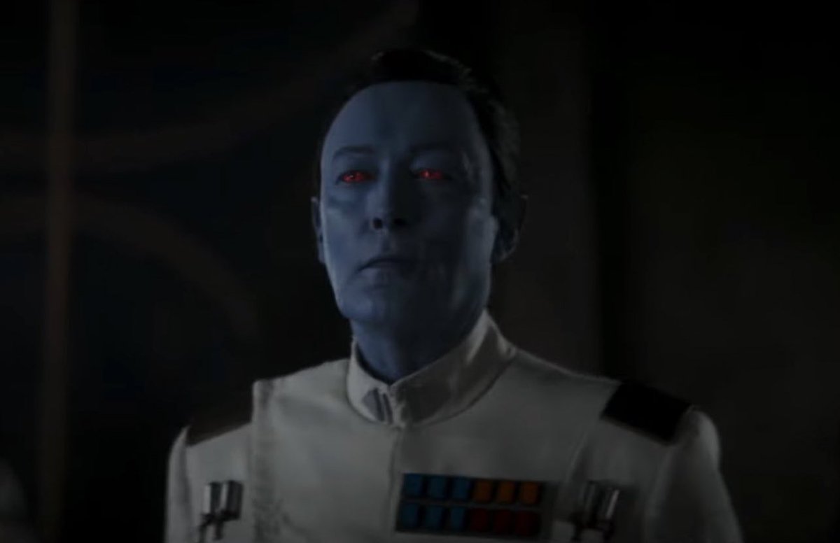 GeeksGamersCom's tweet photo. FIRST LOOK at Grand Admiral Thrawn in ‘AHSOKA’ https://t.co/NTcm8ZfuWa