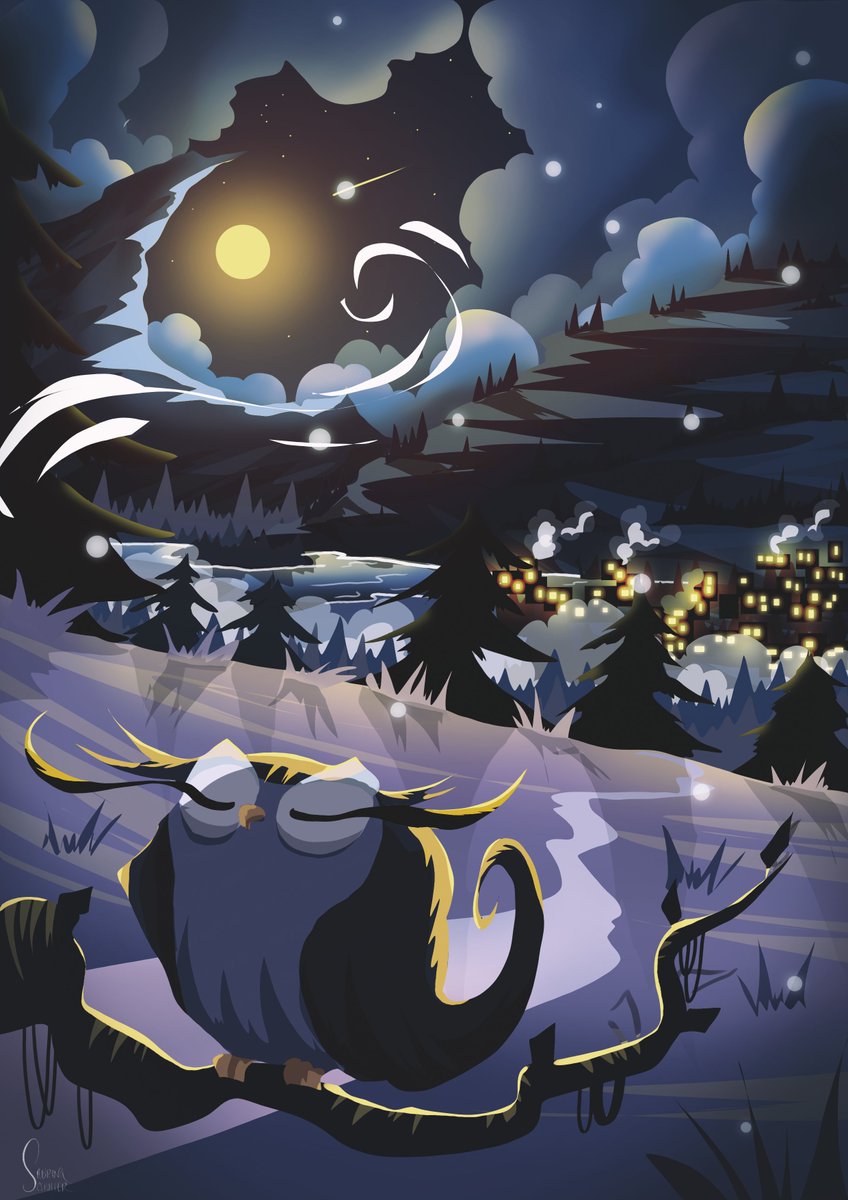 Saby_liive's tweet image. Happy #PortfolioDay ! ✨
I'm a 2D and 3D artist, but I'm mainly going to show you my landscape illustrations! 

#art #illustration #artist #2D #landscape #paysage