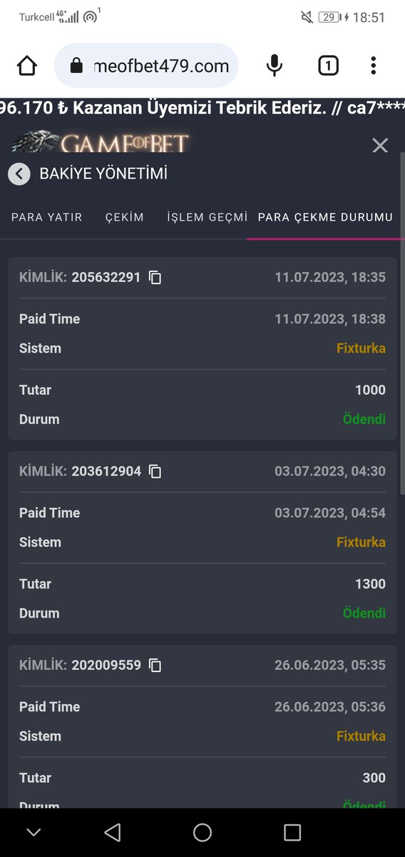 Hızlı para kazanmanın tek adresi GameOfbet herkesi bekliyoruz
GameOfbeT