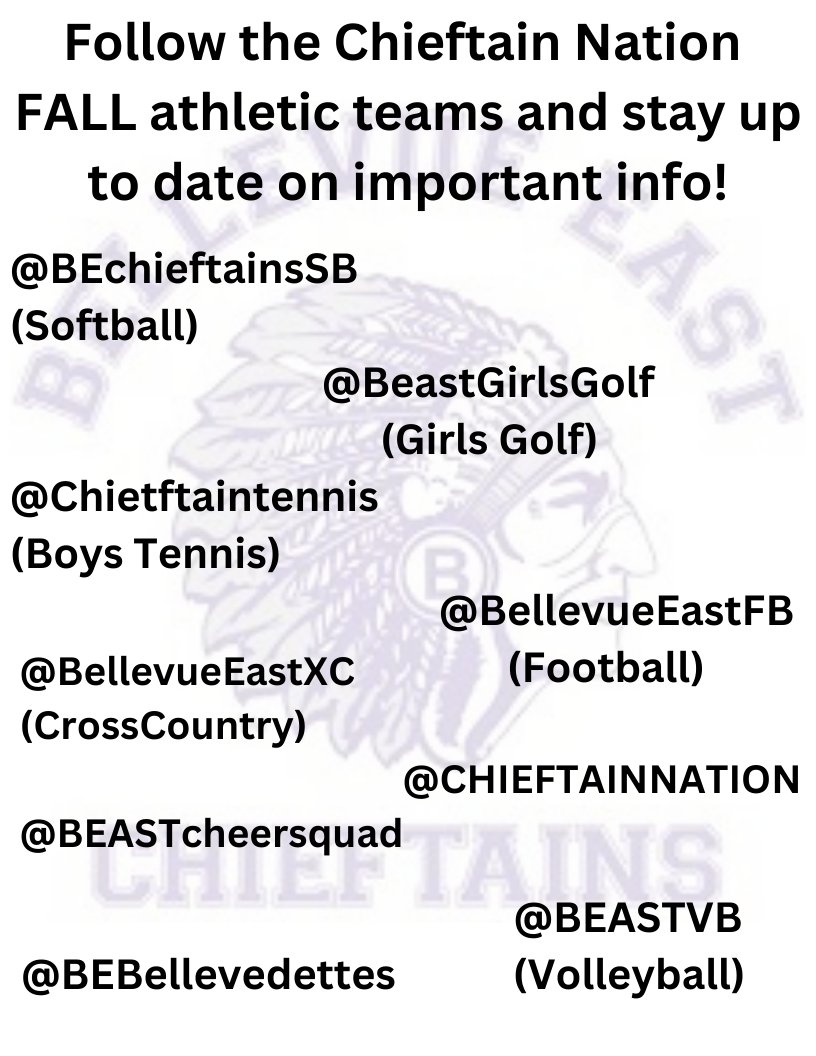 Bellevue East Athletics (@beastathletics_) on Twitter photo 