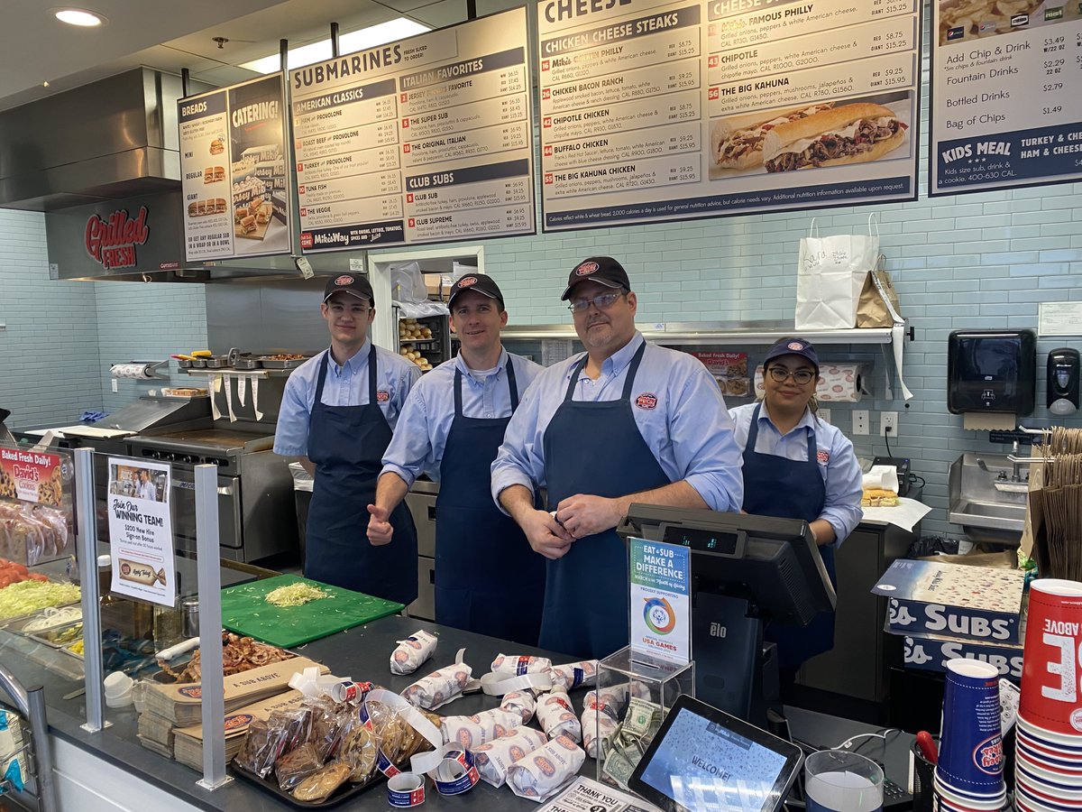 SOMinnesota's tweet photo. Visit a participating Jersey Mike's on July 15-16 &amp; 25% of your purchase will be donated to Special Olympics Minnesota!

From providing lunch at our competitions to hosting statewide fundraisers, @jerseymikes always goes above &amp; beyond to support our athletes! ❤️ #ASubAbove https://t.co/XHu8YVOfUG