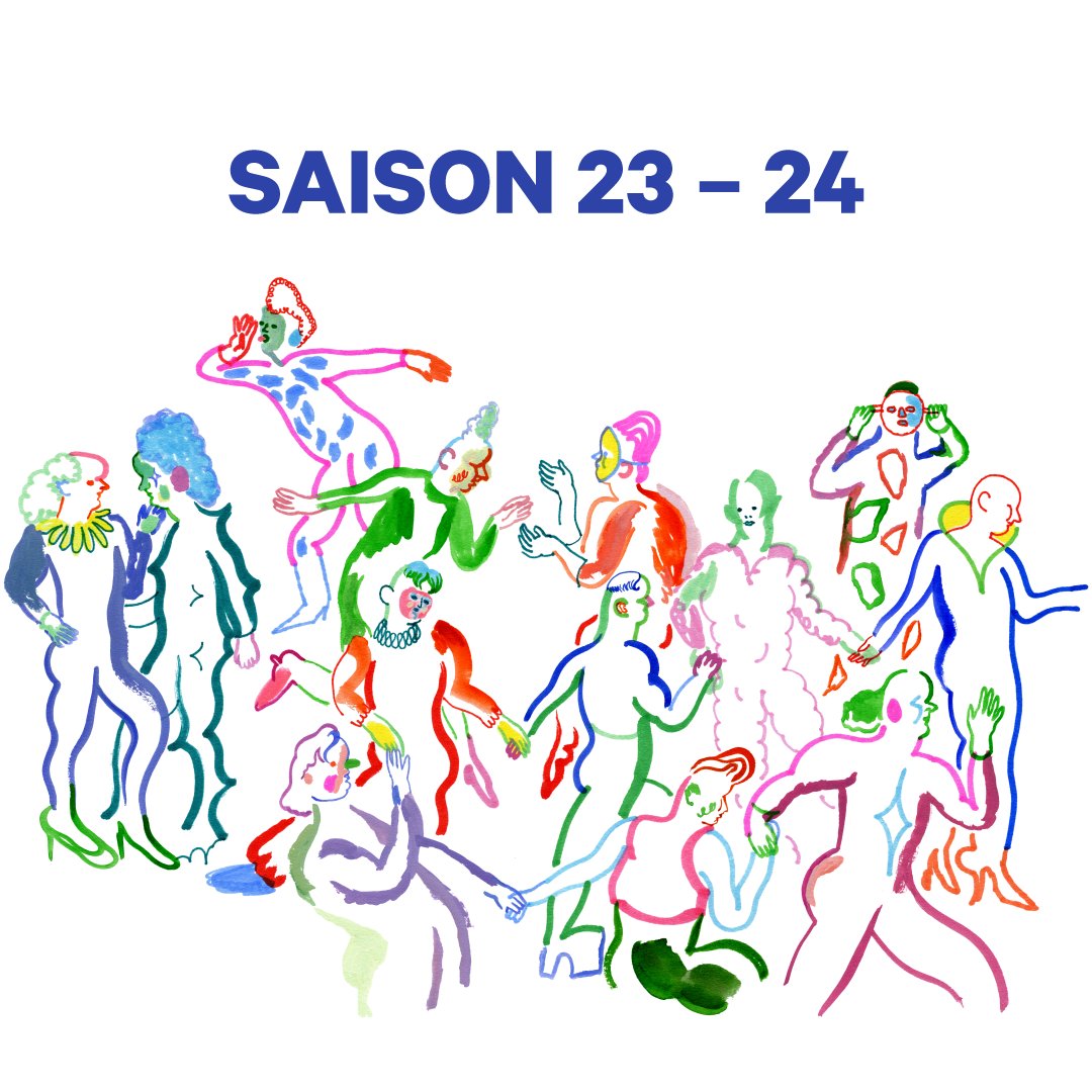 💛 SAISON 23-24, TOUT EST LÀ ! 💛

La programmation et le visuel se dévoilent... au complet !
⭐️ Réalisée par Gaëlle Loth, 𝗟𝗮 𝗥𝗼𝗻𝗱𝗲 vous accompagnera au gré des spectacles.

⚡️ La programmation est quant à elle disponible sur notre site tap-poitiers.com.