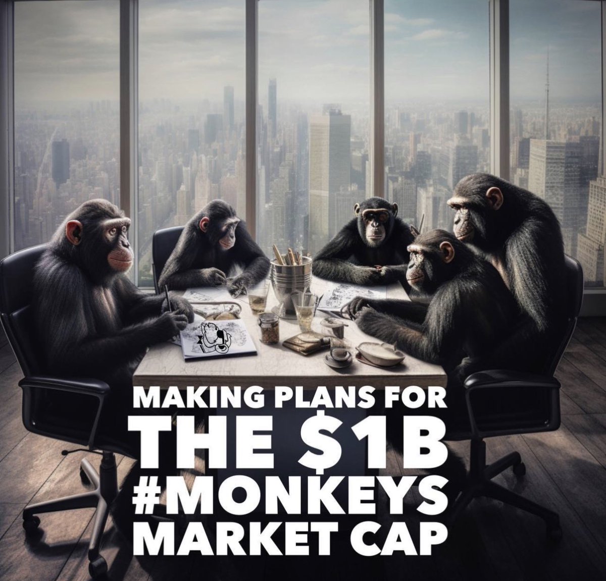 Monkeys, Doge, Shib 
Don’t say I didn’t tell you so! #MonkeysToken #MEMECOINSEASON2023 #ElonMusk #VitalikButerin #CryptoGems