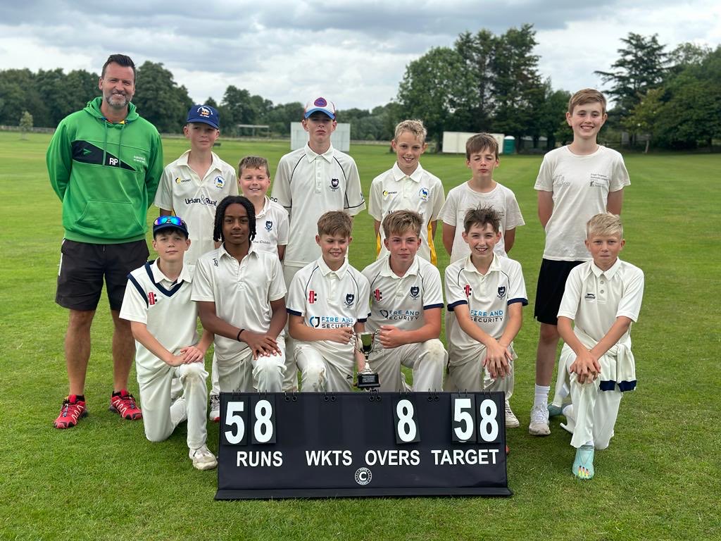 ParkfieldsNews's tweet photo. County champions! Our Y8 cricketers overcame Biddenham and Denbigh High today at Flitwick CC to claim the county title. They now play the regional finals at Kimbolton School on Thursday! And good@luck to the Y7 team tomorrow in their county final! 🌳🏏🌳#ProudToBeAtParkfields https://t.co/y0NSoknw3A