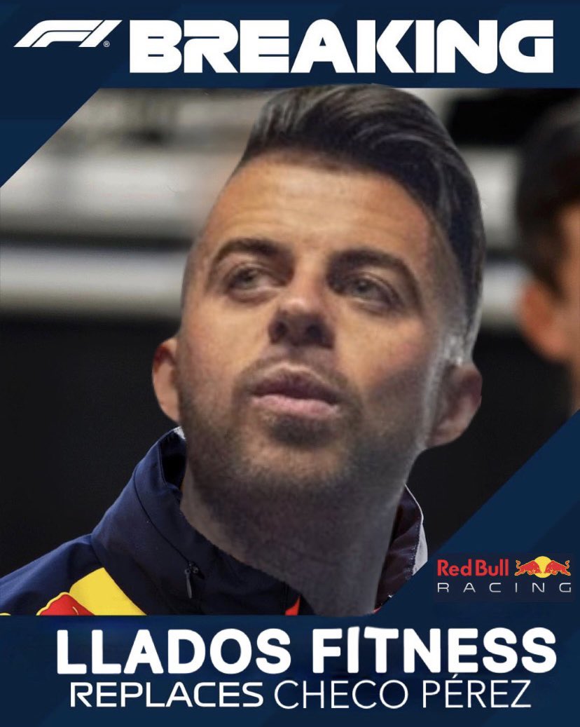 lladergasmo's tweet photo. 🗣️ÚLTIMA HORA🚨

@redbullracing aprovecha la rescisión de contrato con Devries para también poner fin al contrato de Checo Pérez.

Horner: “Literalmente cada vez que vemos a Checo en carrera es como fock este tío no puede durar mucho tiempo aquí sabes?”

🗞️ AMuS https://t.co/lByVqjaS3w