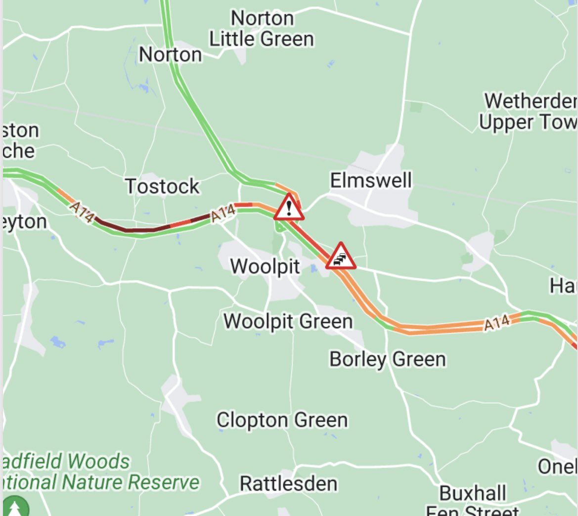 Essex & Suffolk Traffic tweet media