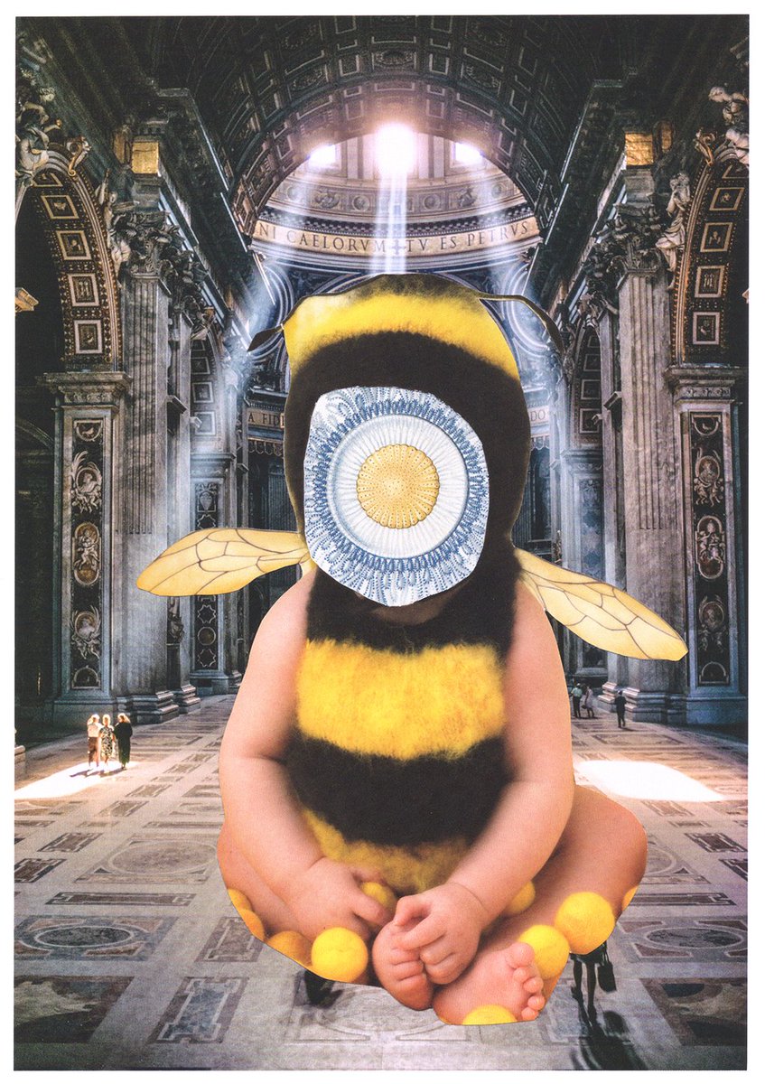 Holy Pollinator 🐝

Father’s Day card for Papa B

#babybee #handmadecard #beeart #collage #denverart