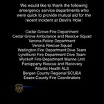 Photo by Cedar Grove Police Department (@CedarGrovePD)