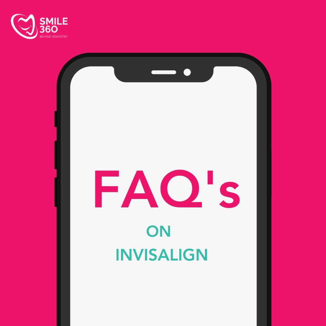 Smile360ng's tweet photo. Curious about Invisalign? We've got you covered! Check out our FAQs for answers to your most common questions about this amazing teeth-straightening treatment.

#teethstraightening #invisalign #invisaligntreatment #smile360 #dentalpracticeinlagos #dentalpracticeinabuja https://t.co/QJvR1jYQAM