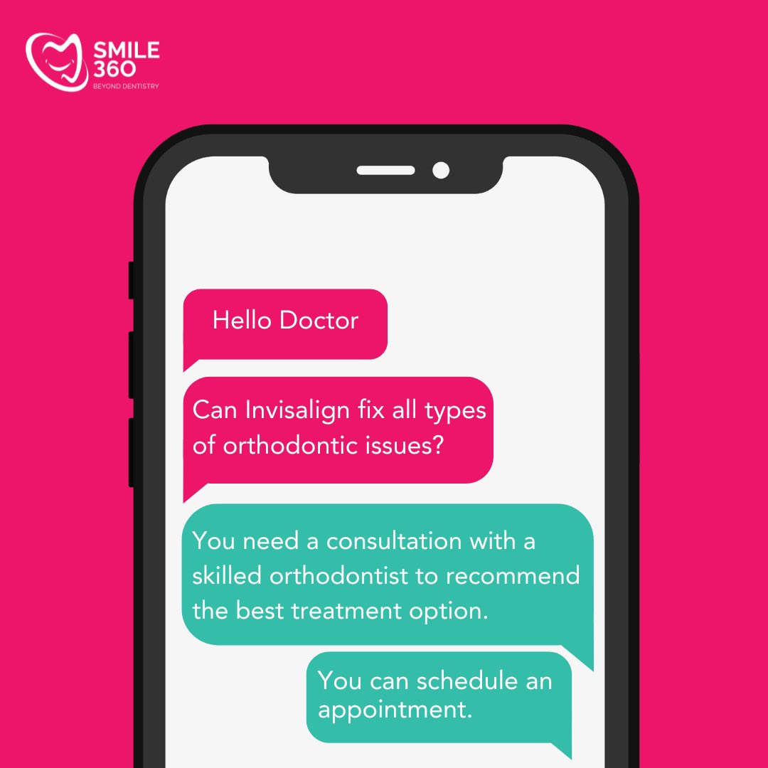 Smile360ng's tweet photo. Curious about Invisalign? We've got you covered! Check out our FAQs for answers to your most common questions about this amazing teeth-straightening treatment.

#teethstraightening #invisalign #invisaligntreatment #smile360 #dentalpracticeinlagos #dentalpracticeinabuja https://t.co/QJvR1jYQAM