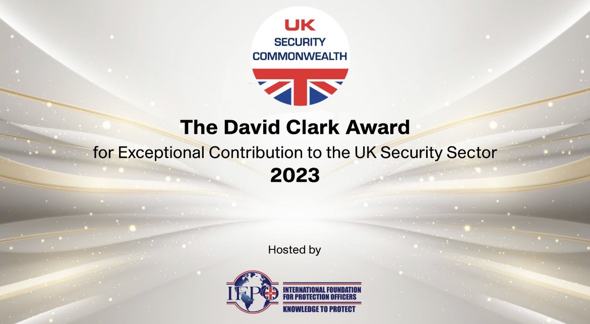 Nominations are requested for The Security Award for Exceptional Contribution to the UK Security Sector. securitycommonwealth.org/dcaward/. @JBK2992 <a href="/IFPOUK/">IFPO UK</a> <a href="/DCUKSecurity/">Darren Carter CPP MSyI F.ISRM</a> <a href="/_MikeHurst/">Mike Hurst, 🇺🇦 CPP® CPOI</a> <a href="/thebsia/">The BSIA</a> <a href="/SyInstitute/">Security Institute</a> <a href="/ASIS_UK/">ASIS UK</a> <a href="/IPSA_security/">IPSA</a> <a href="/nicjr_78/">Nic Reed</a> <a href="/assocsecurity/">Association of Security Consultants (ASC)</a>