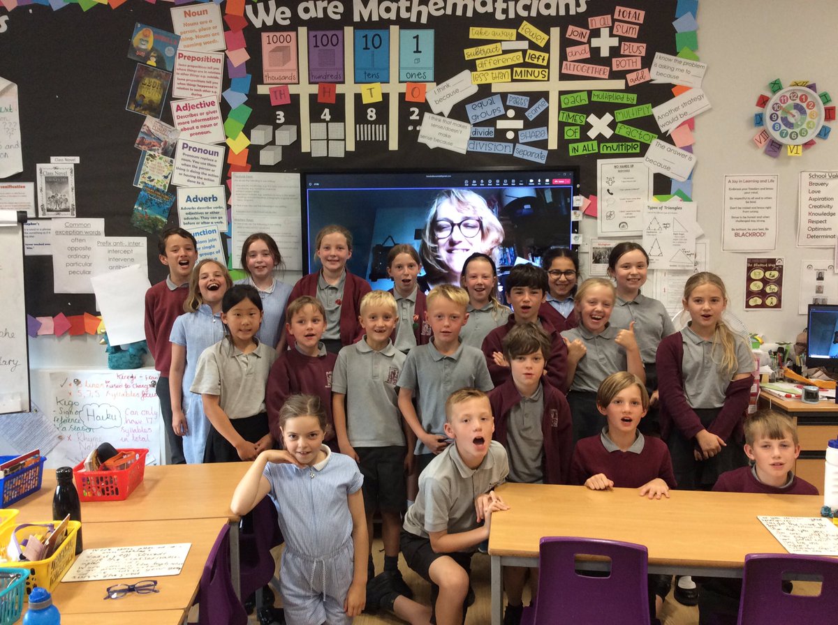 Lowry_BPS's tweet photo. @BlackrodPSch @BYBBlackrod Tonight In our Heritage Hunters Session we had a teams call with Dr Amanda Henshall, an ex-pupil of the School,who shared her memories with the children and answered their questions all about her days at School. https://t.co/gGYaQQFCWf