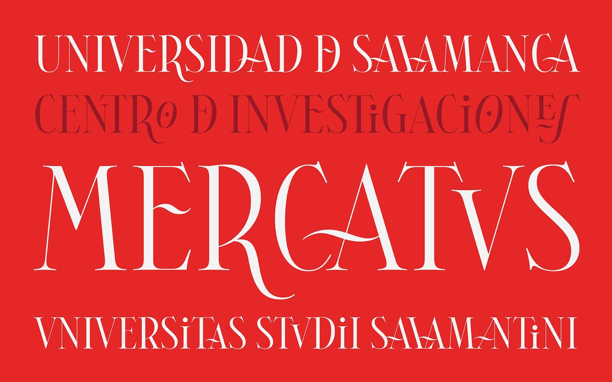 typerepublic's tweet image. 🔴 NEW RELEASE | Salmantina typeface - *|typerepublic.com|*