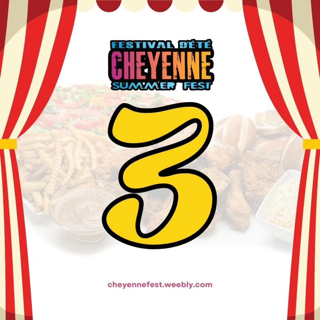 CheyenneFest's tweet photo. CHEYENNE SUPPER DINNER - Saturday, July 15th, 2023:

Tickets are now on sale at the Ste. Agathe Bar &amp; Grill. Please purchase your tickets as soon as possible to help Mehul and his team prepare for the supper. https://t.co/t0rNZf0HPk