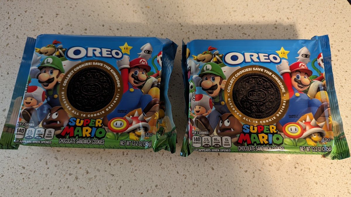 Chillybillz's tweet photo. Happy Super Mario Oreo cookie day! #SuperMarioOreo #Oreo https://t.co/FNYlqpaK3d