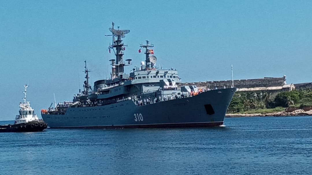 Llegó a La Habana el Buque Escuela " Perekop" de la Armada de la Federación de Rusia.
#Cuba y #Rusia solidaridad y respeto.