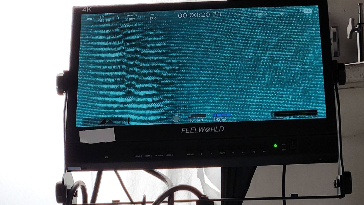 HawkeVideo's tweet image. Last month, we lent out our studio space to one of our longtime friends and talented director, Mike Dennis. We try our best to always make our studio a multifaceted and highly adaptable space so that anyone (ourselves included) can quickly transform it into whatever is required.