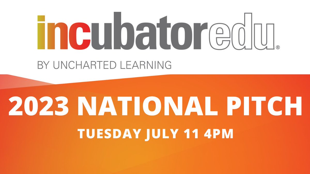 It's HERE! 4 PM CST today! Best of luck to all the finalists #INCpitch23 ⚡⚡⚡⚡⚡ Not at the event but want to watch? Here's a link to the livestream: hubs.li/Q01X2CPq0