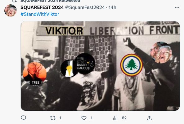 DrKarlynB's tweet photo. How very nice of the @LPNH, Free State Based Caucus and Granite Republic to not only be openly attacking and smearing #Porcfest, but also openly harassing my husband.
It's very family-friendly of them. That's what you can expect at #Squarefest - they will harass your families. https://t.co/0PvbJJXtND